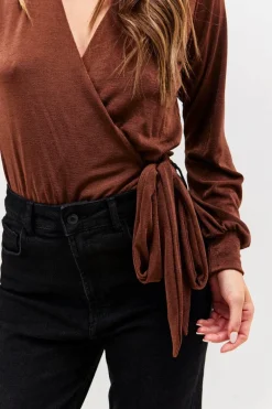 Acetate Slinky Bodysuit