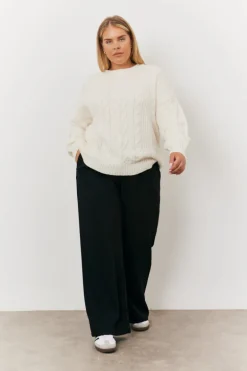 Adjustable Wide Leg Trouser