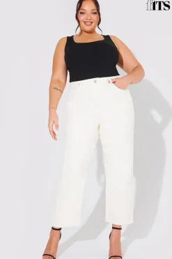 Ankle Grazer Straight Leg Jean