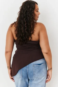 Asymmetric Bandeau Top
