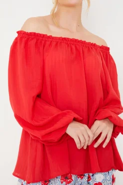 Bardot Long Sleeve Blouse