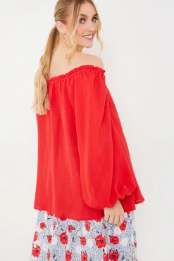 Bardot Long Sleeve Blouse