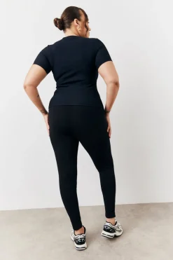 Black 2 Pack Jersey Kickflare and Legging