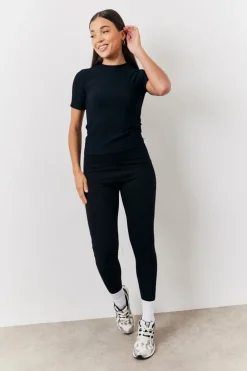 Black 2 Pack Jersey Legging