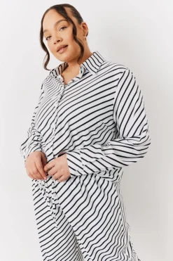 Black & White Striped Shirt