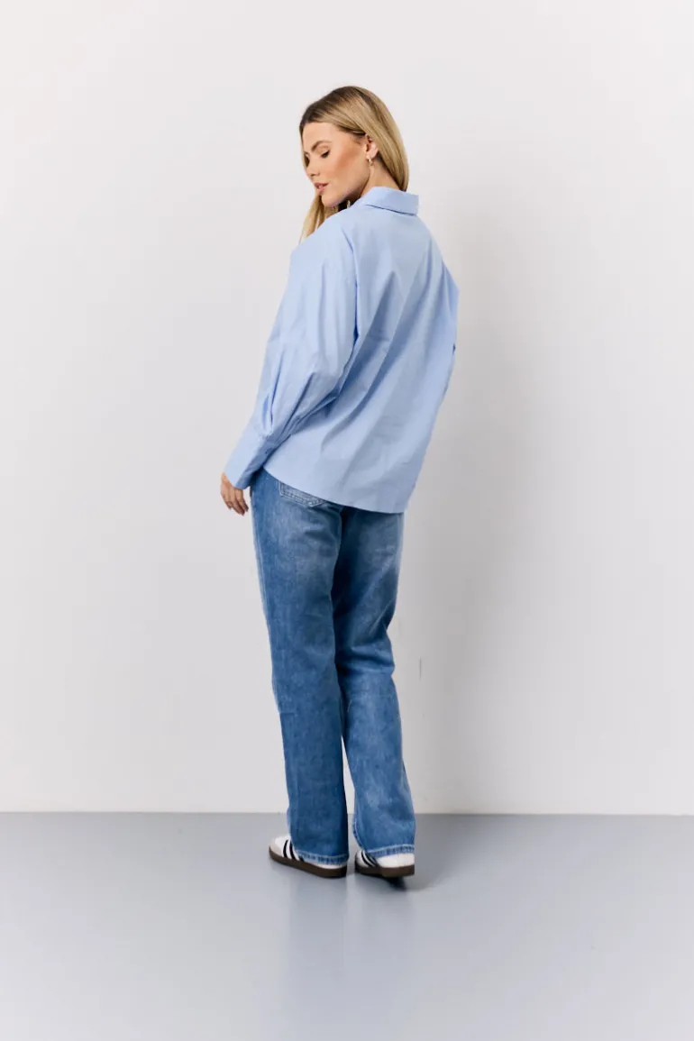 Blue Oversized Shirt