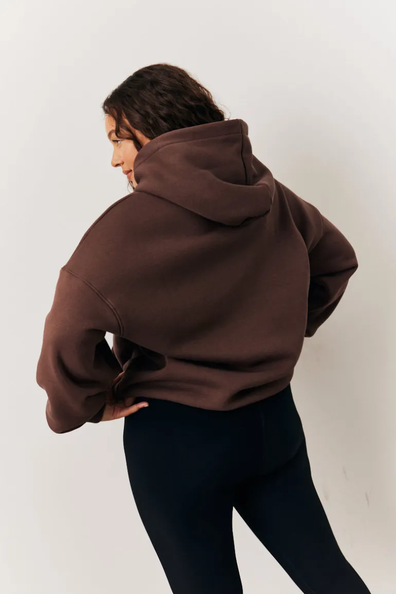 Brown Oversized Hoodie