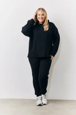 Brushed Rib Co Ord Hoodie