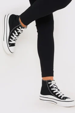 Canvas High Top Trainers