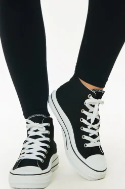 CANVAS HIGH TOP TRAINERS