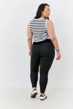 Coated Sculpt Shaper Jeans