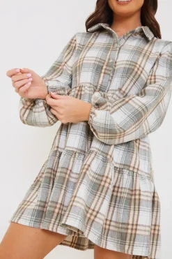 Collared Smock Dress