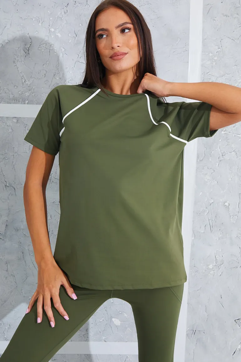Contrast Active T-Shirt