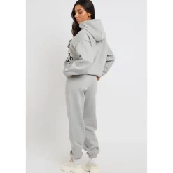 Cuffed Marl Grey Jogger