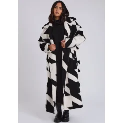 Dogtooth Borg Longline Jacket