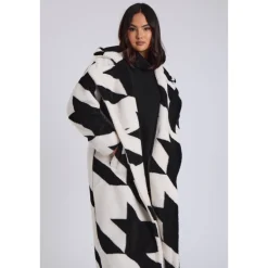 Dogtooth Borg Longline Jacket