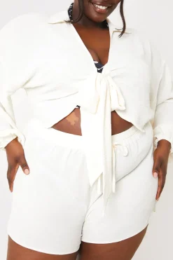 Drawstring Co-Ord Shorts
