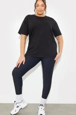 Embroidered Jersey Crew Neck T-Shirt