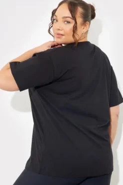 Embroidered Jersey Crew Neck T-Shirt