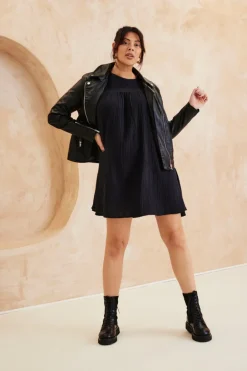 Faux Leather Biker Jacket