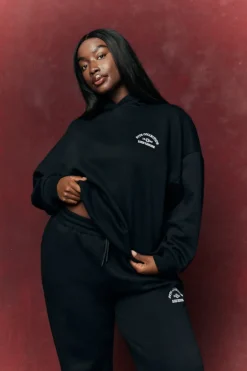 Fits Embroidered Co-Ord Hoodie