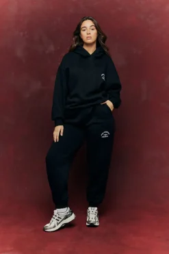 Fits Embroidered Co-Ord Joggers
