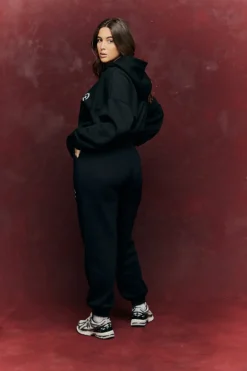 Fits Embroidered Co-Ord Joggers