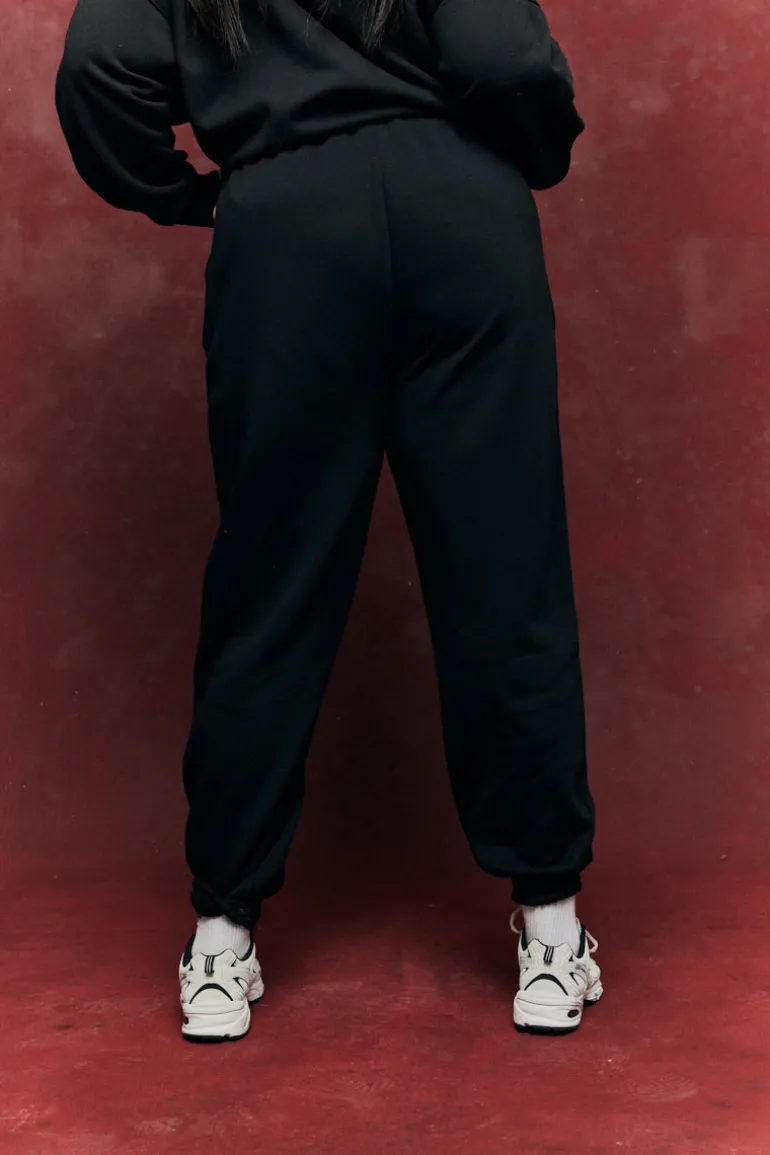 Fits Embroidered Co-Ord Joggers