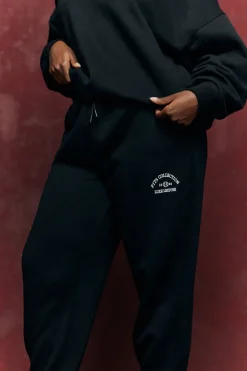 Fits Embroidered Co-Ord Joggers