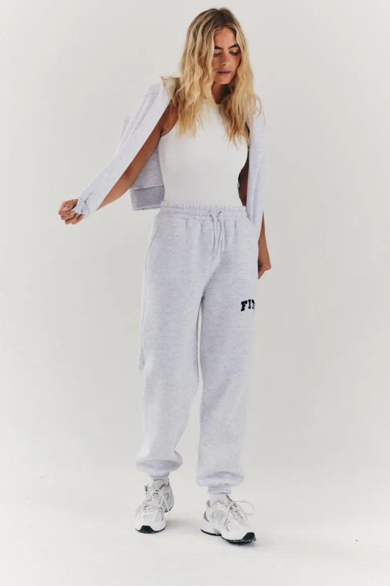 Fits Embroidered Cuffed Joggers