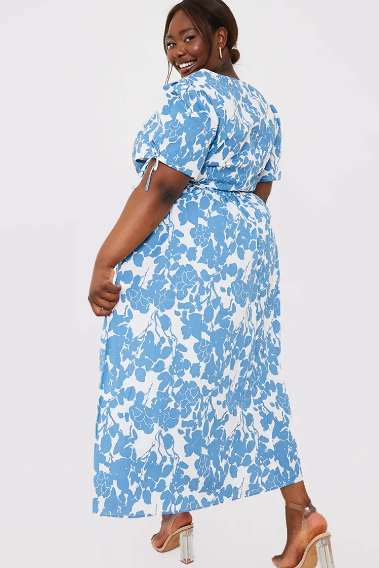 Floral Print Midi Skirt