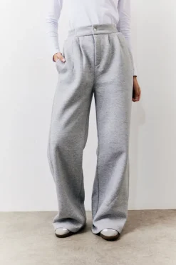 Grey Straight Leg Jogger