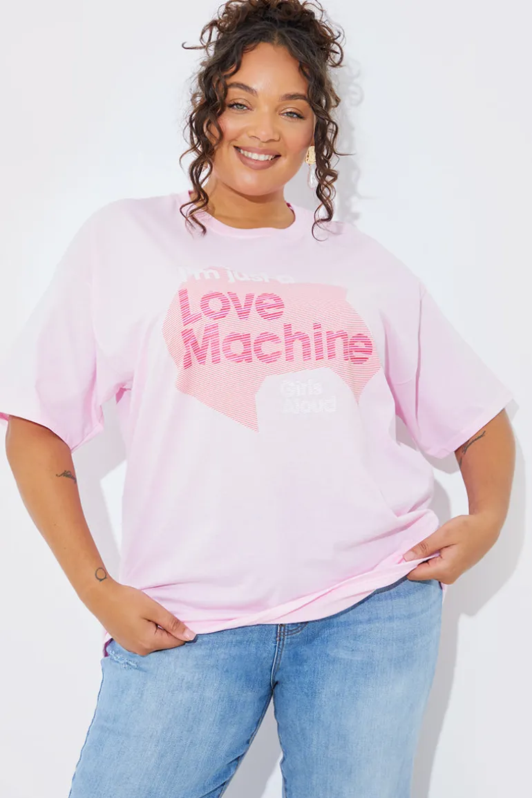 I'm Just a Love Machine' Slogan T-Shirt