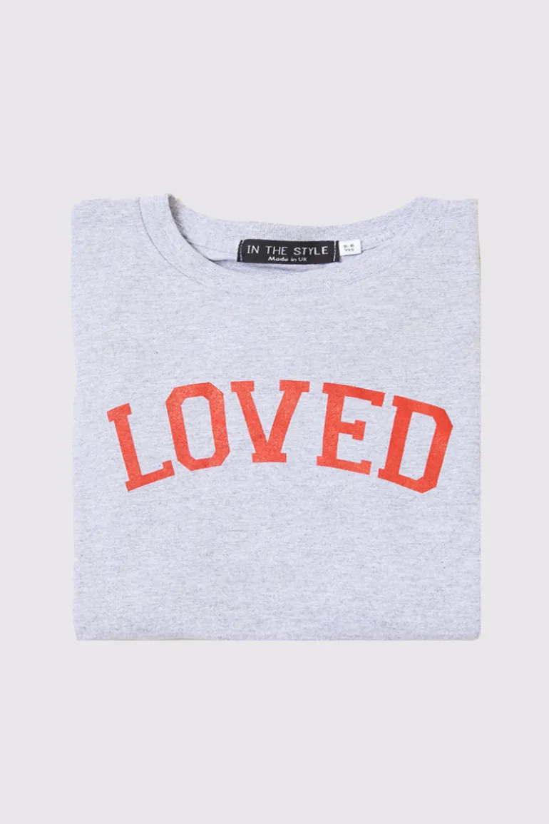 Kids Loved Slogan Tee