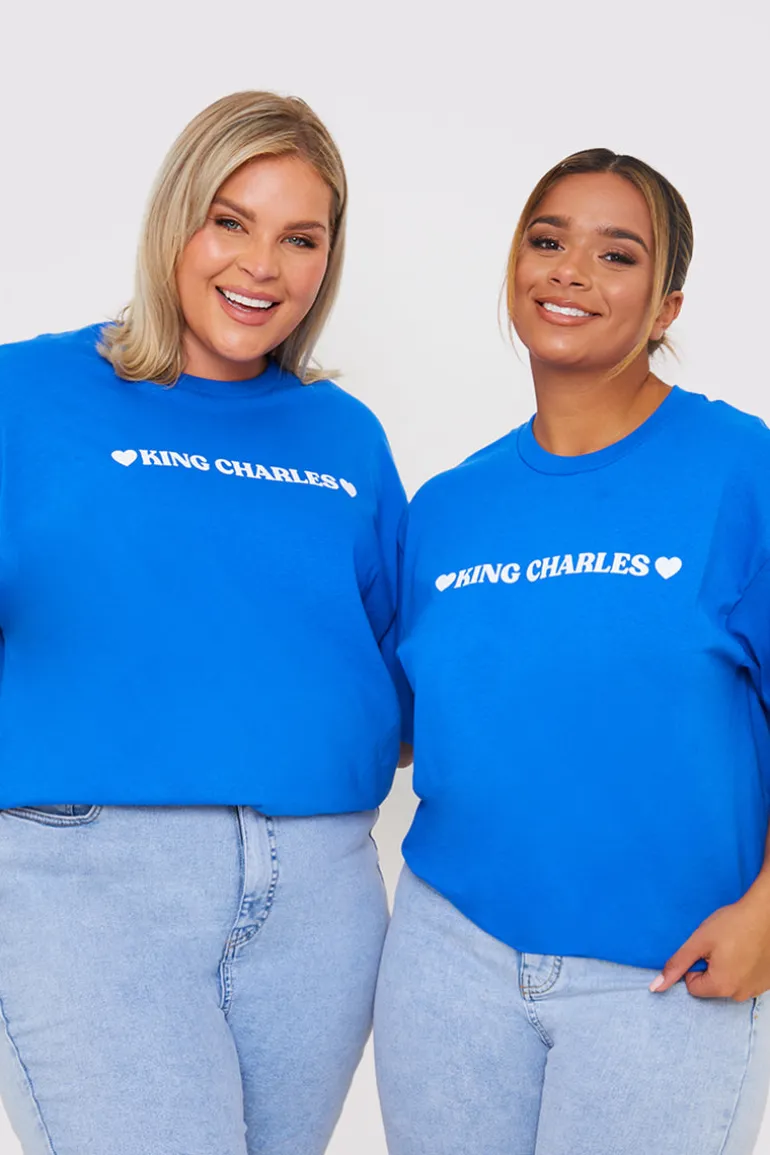 King Charles Slogan T-Shirt