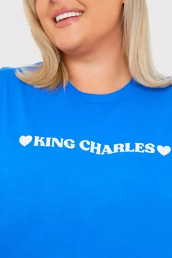 King Charles Slogan T-Shirt
