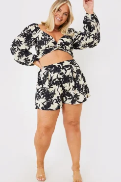 Knot Front Crop Top