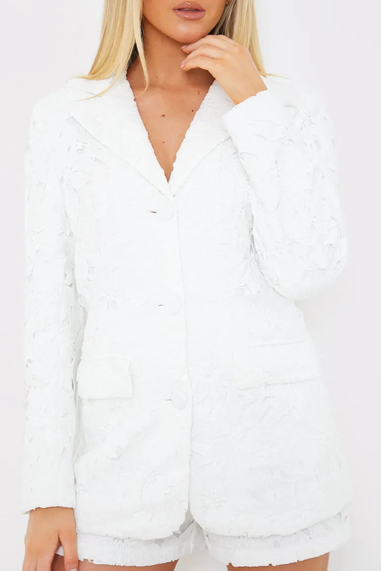 Lace Co-Ord Blazer