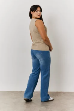 Longline Button Through Waistcoat