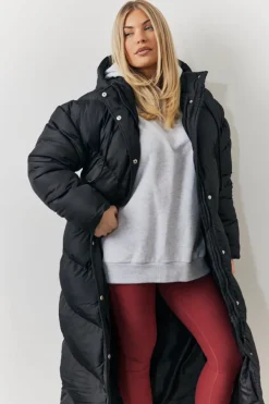 Longline Puffer Jacket