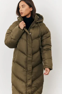 Longline Puffer Jacket