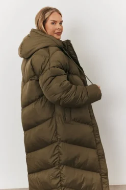 Longline Puffer Jacket