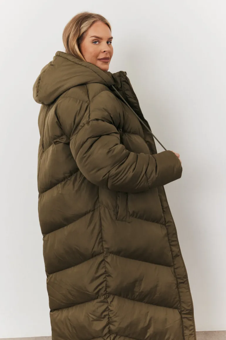 Longline Puffer Jacket