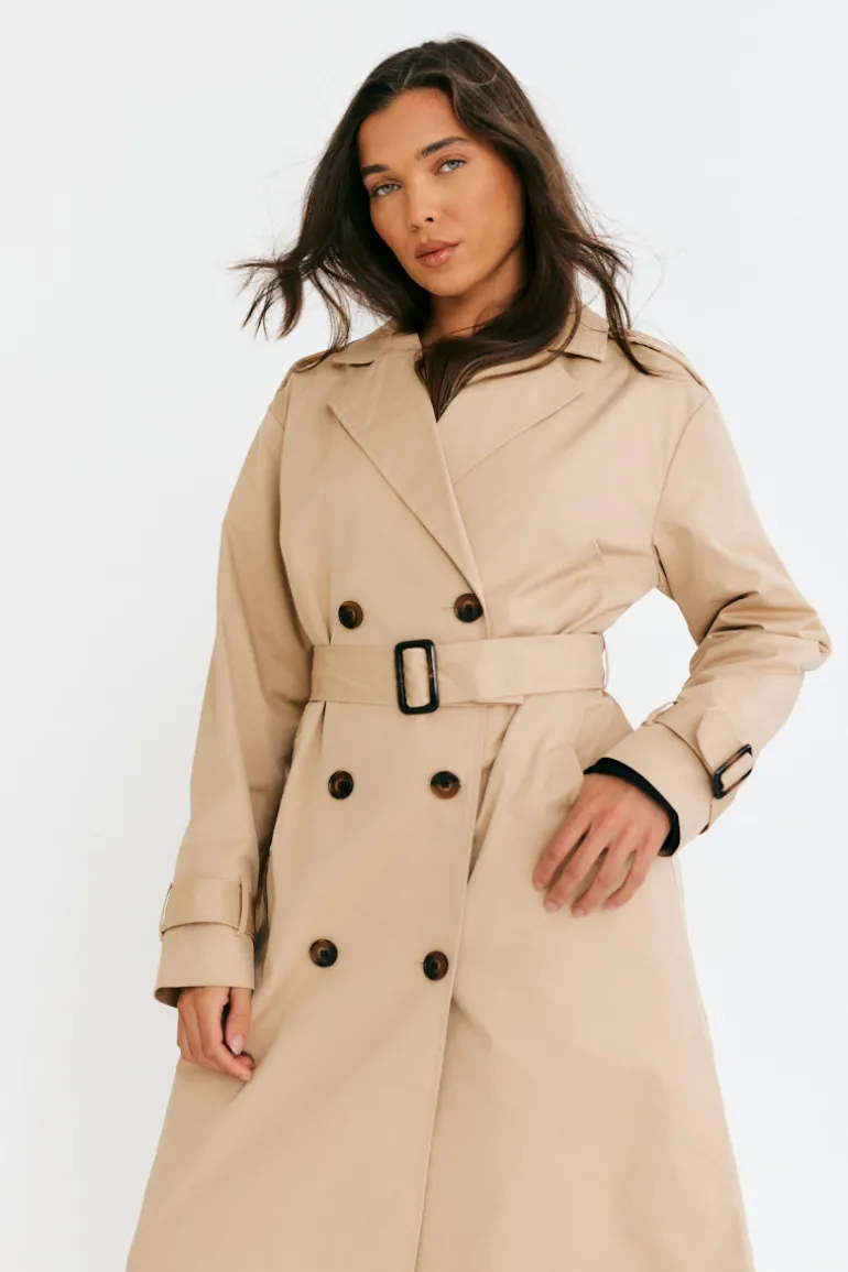 Longline Trench Coat