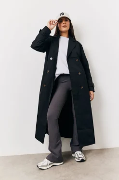 Longline Trench Coat