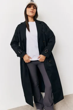 Longline Trench Coat
