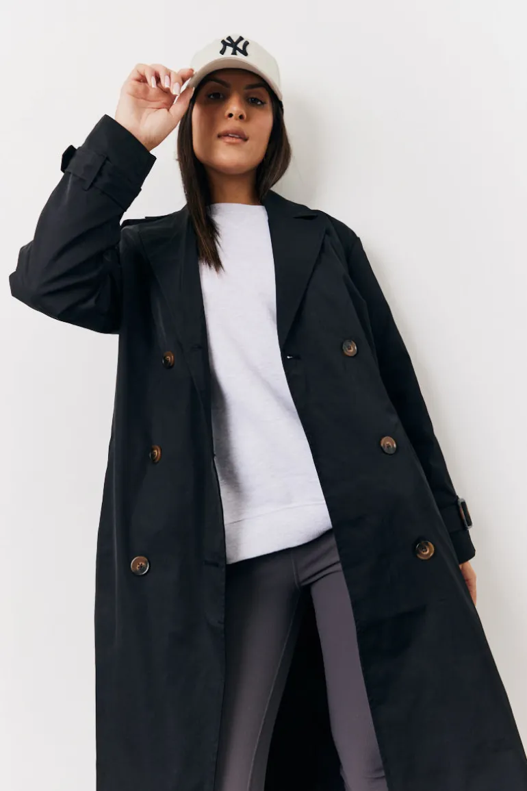 Longline Trench Coat