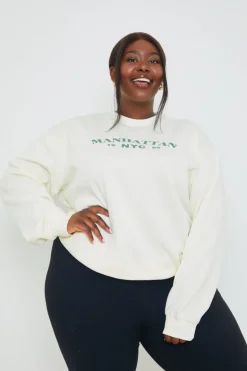 Manhattan Slogan Sweater