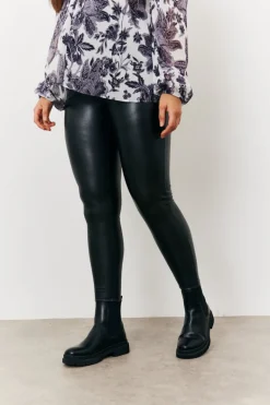 Maternity Leather Look Legging