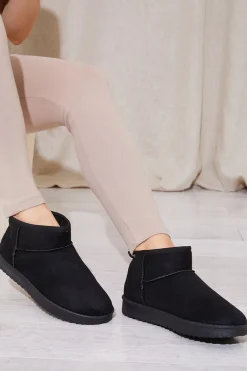 Mini Faux Suede Boot